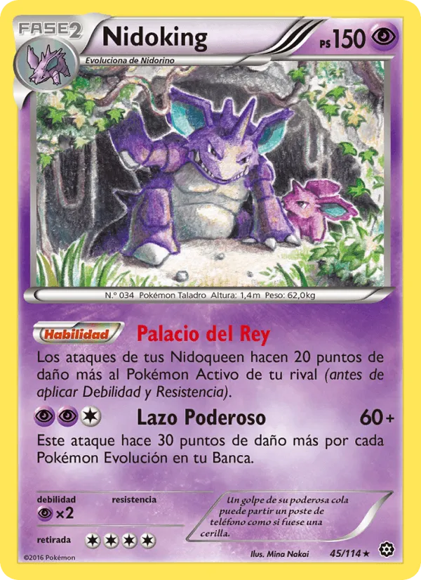 Nidoking · Asedio de Vapor 45/114
