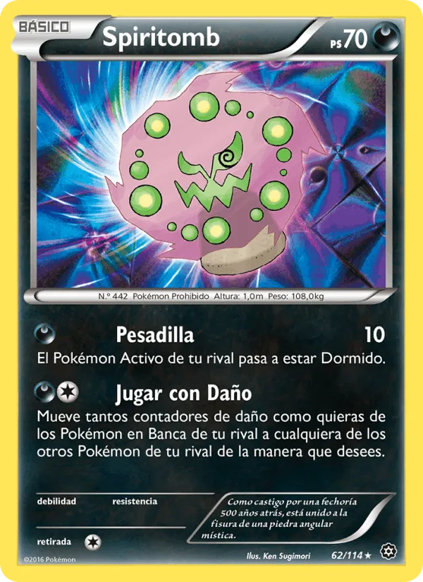 Spiritomb · Asedio de Vapor 62/114