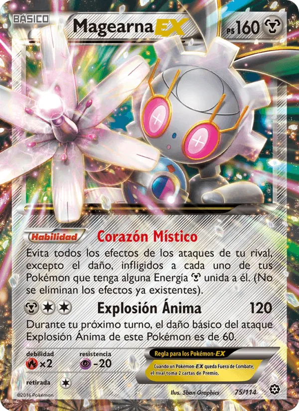 Magearna EX · Asedio de Vapor 75/114