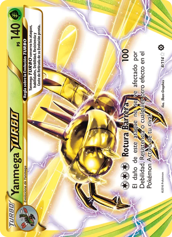Yanmega TURBO · Asedio de Vapor 8/114