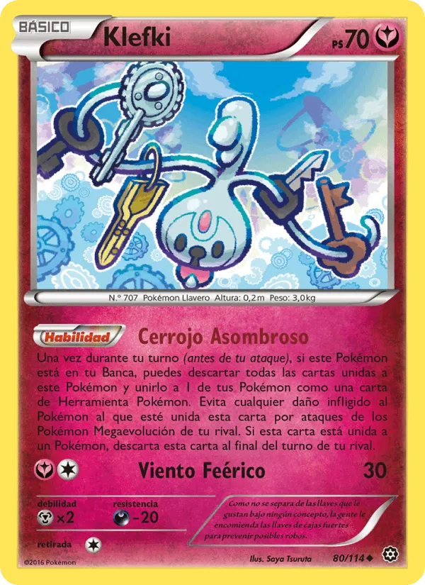 Klefki · Asedio de Vapor 80/114