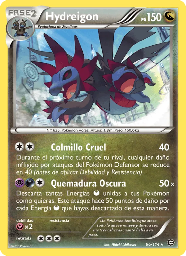 Hydreigon · Asedio de Vapor 86/114
