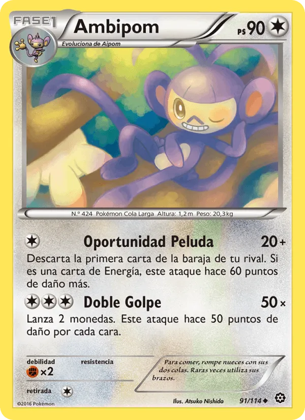Ambipom · Asedio de Vapor 91/114