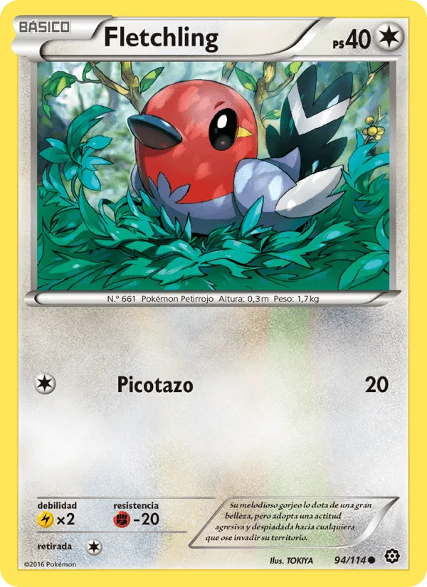 Fletchling · Asedio de Vapor 94/114