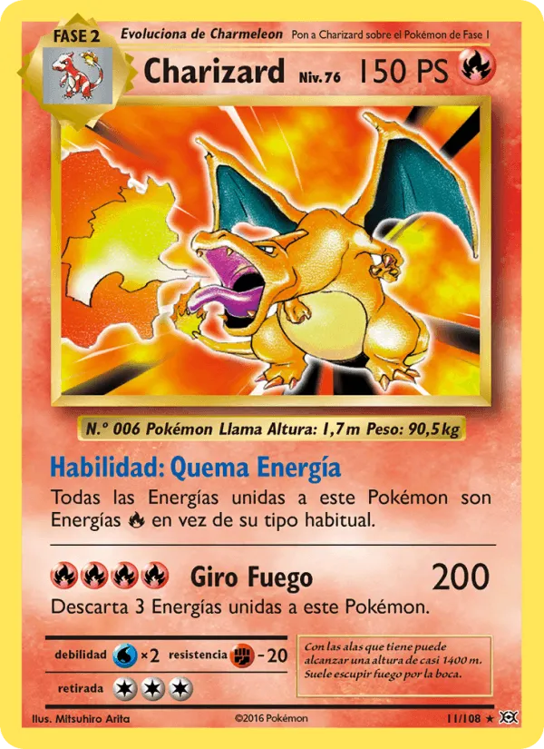 Charizard · Evoluciones 11/108