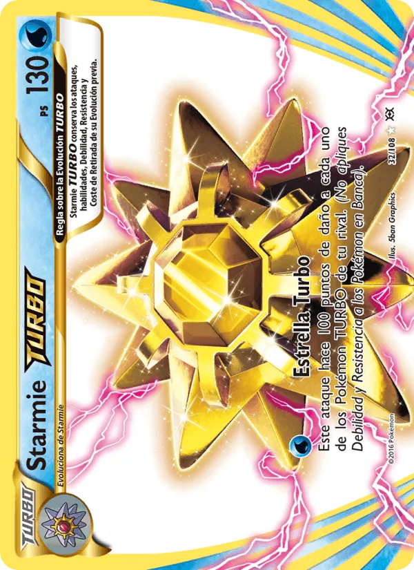 Starmie TURBO · Evoluciones 32/108