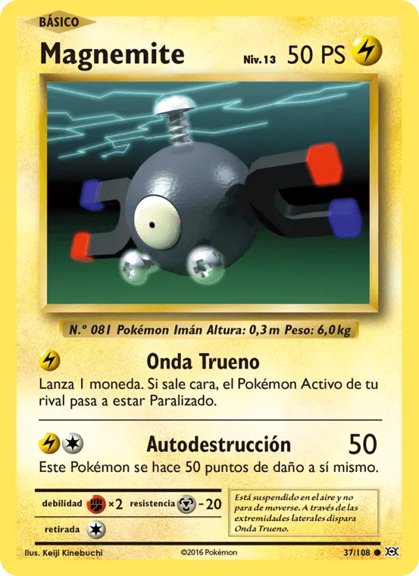 Magnemite · Evoluciones 37/108