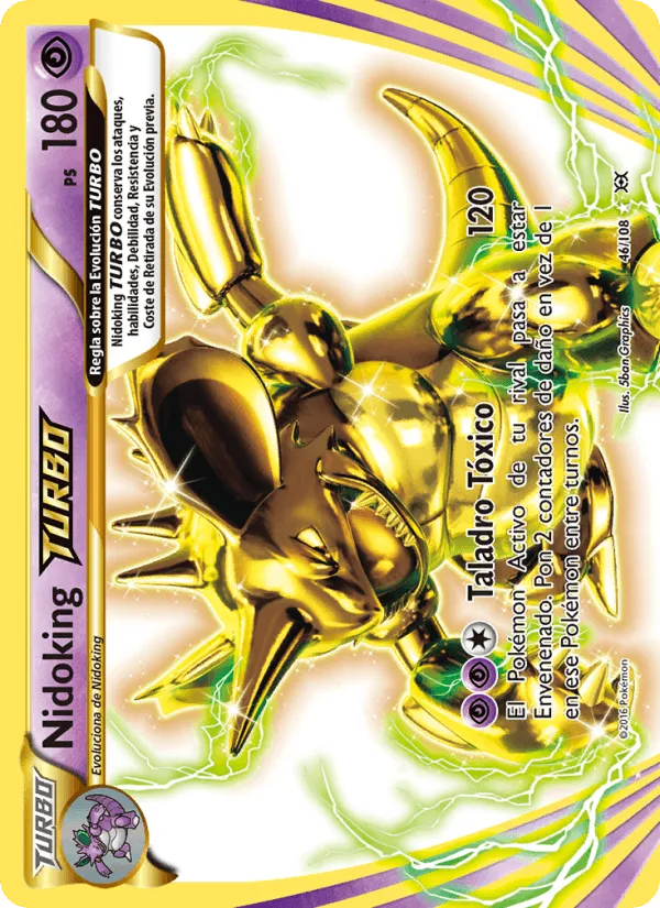 Nidoking TURBO · Evoluciones 46/108