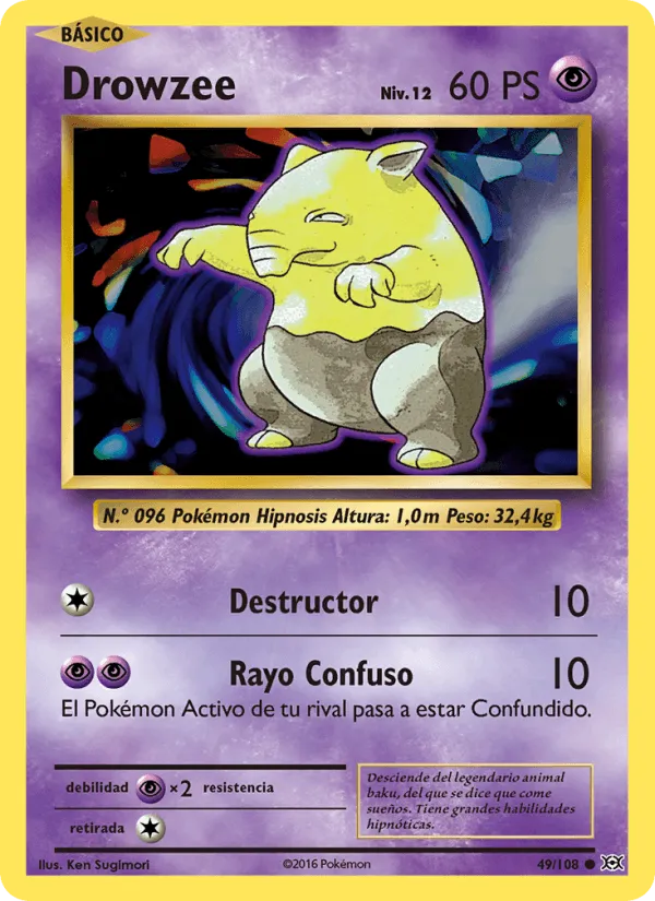 Drowzee · Evoluciones 49/108