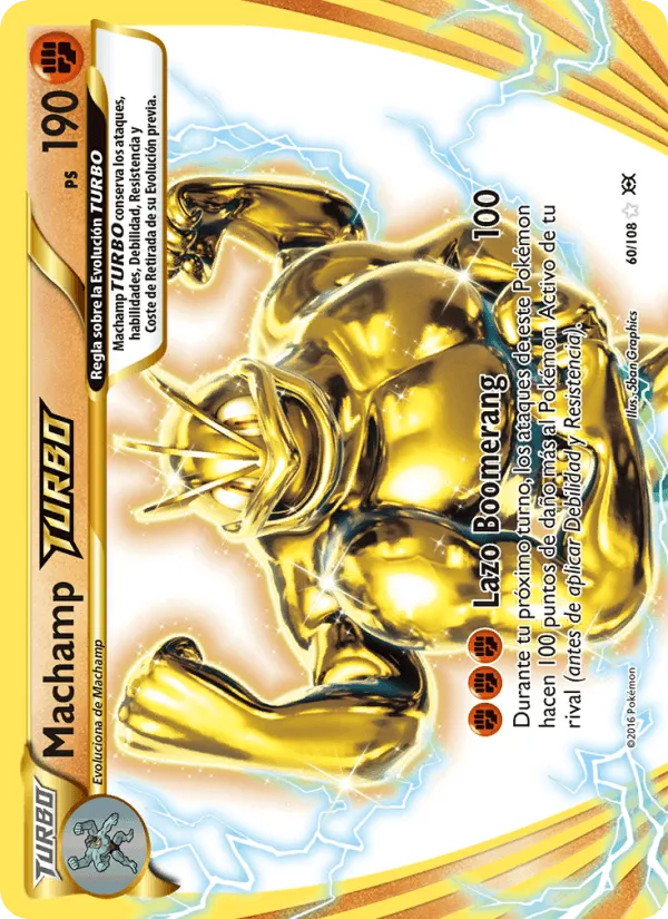 Machamp TURBO · Evoluciones 60/108