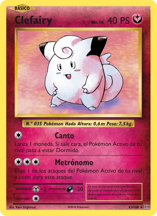 Clefairy · Evoluciones 63/108