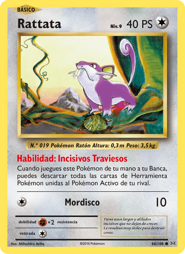 Rattata · Evoluciones 66/108