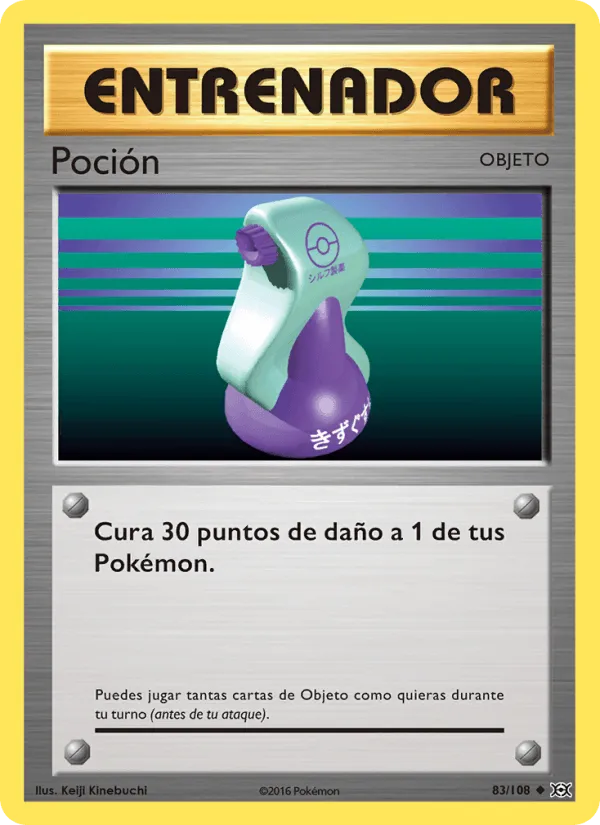 Poción · Evoluciones 83/108