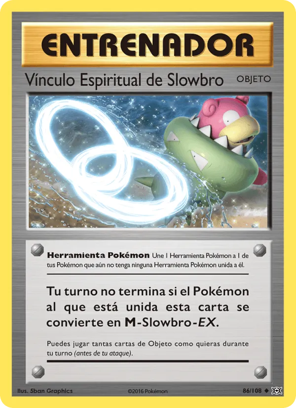 Vínculo Espiritual de Slowbro · Evoluciones 86/108
