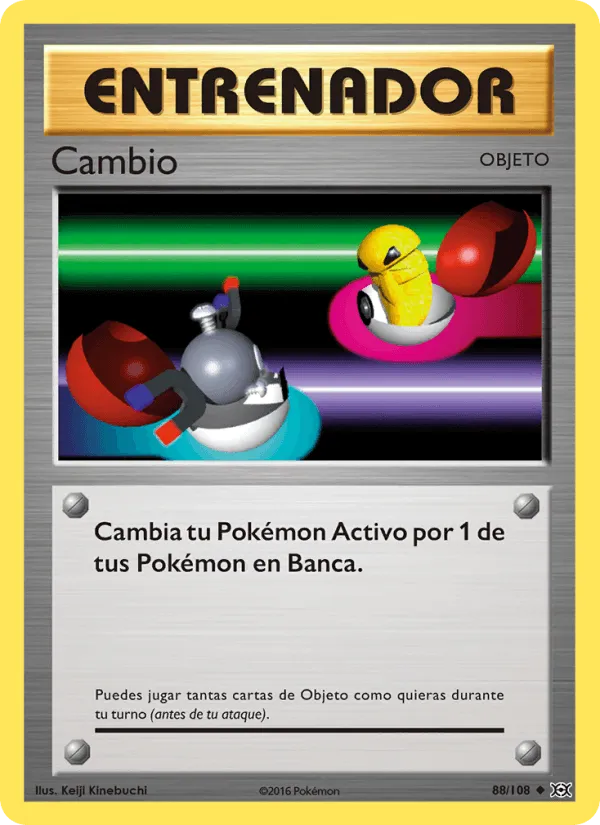 Cambio · Evoluciones 88/108
