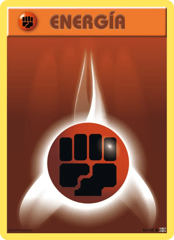 Energía Lucha · Evoluciones 96/108