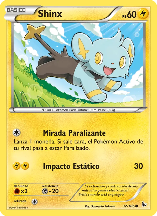Shinx · Destellos de Fuego 32/106