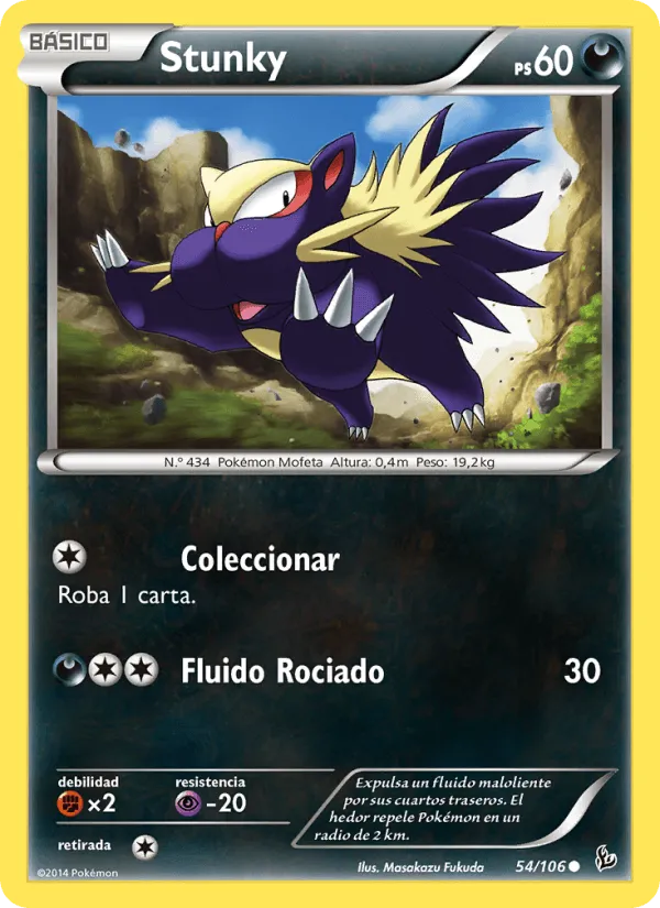 Stunky · Destellos de Fuego 54/106