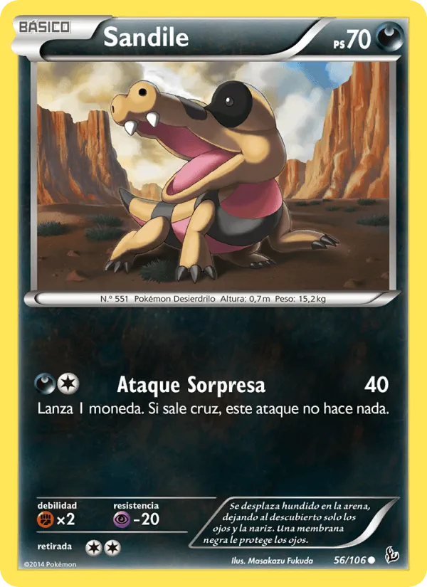 Sandile · Destellos de Fuego 56/106