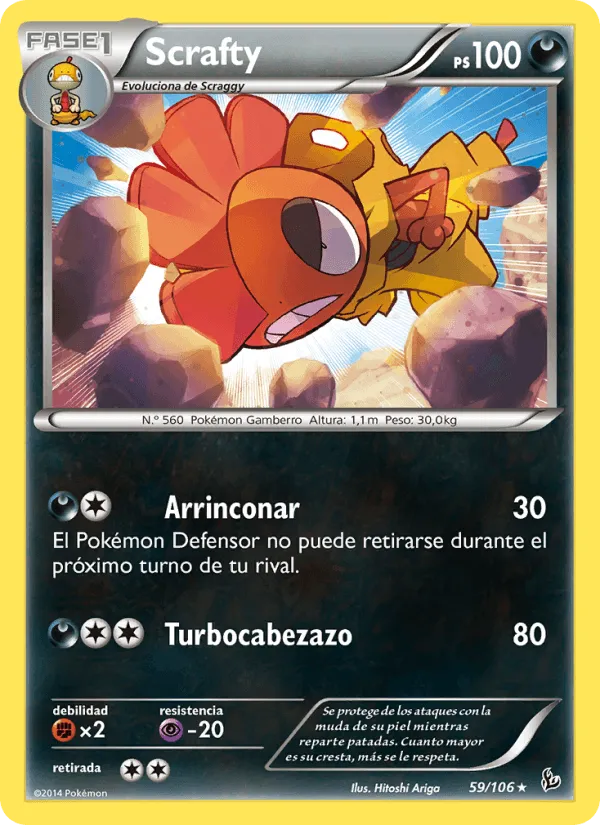 Scrafty · Destellos de Fuego 59/106