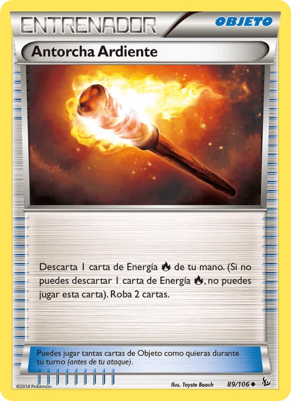 Antorcha Ardiente · Destellos de Fuego 89/106