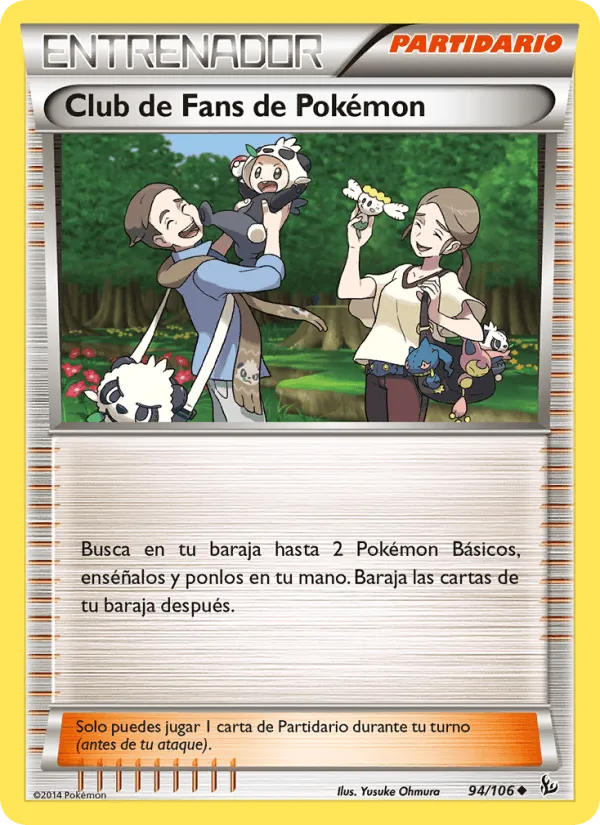 Club de Fans de Pokémon · Destellos de Fuego 94/106