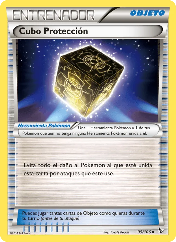 Cubo Protección · Destellos de Fuego 95/106