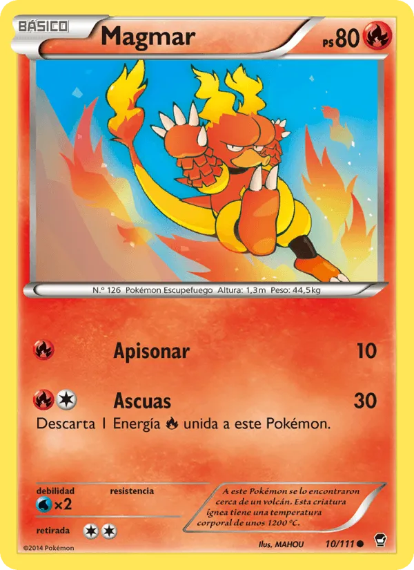 Magmar · Puños Furiosos 10/111
