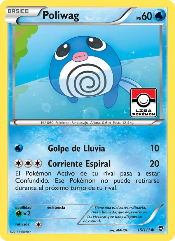 Poliwag · Puños Furiosos 15/111