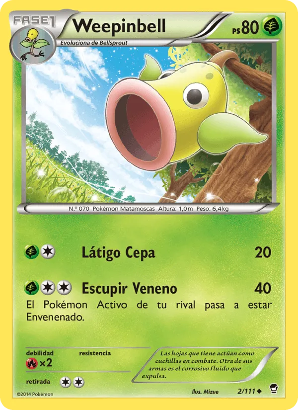 Weepinbell · Puños Furiosos 2/111