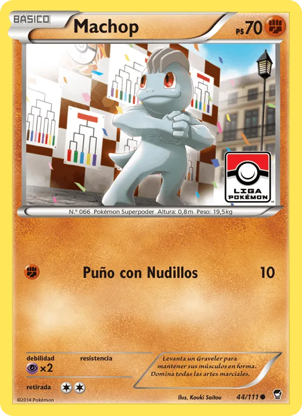 Machop · Puños Furiosos 44/111