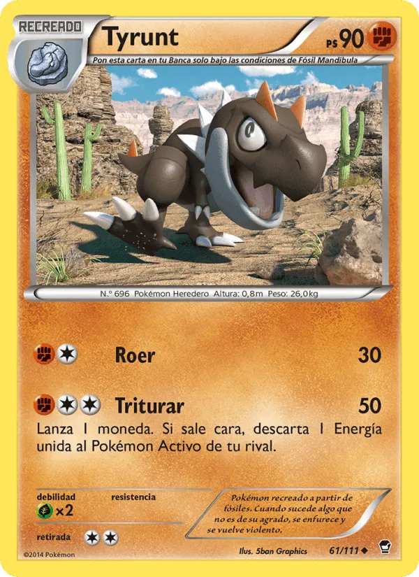 Tyrunt · Puños Furiosos 61/111