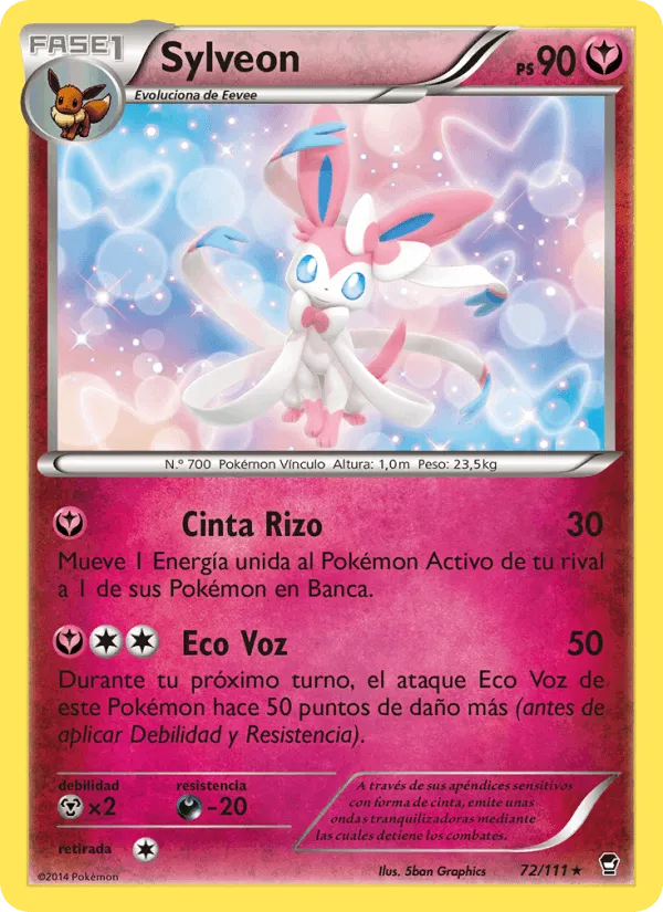 Sylveon · Puños Furiosos 72/111
