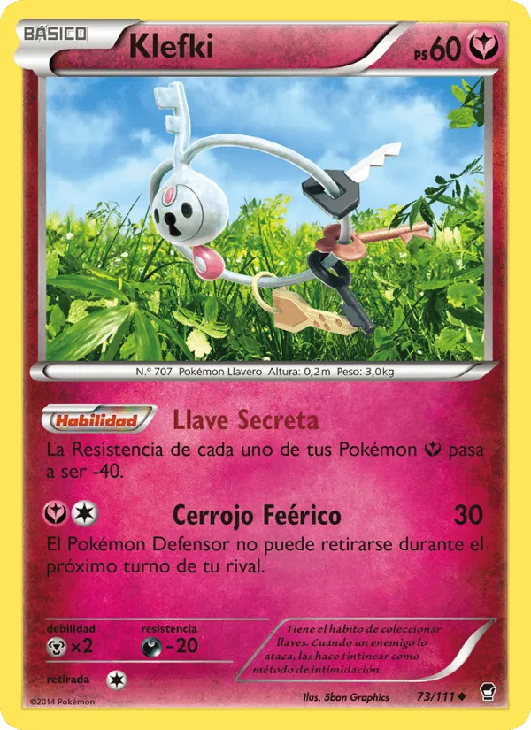Klefki · Puños Furiosos 73/111