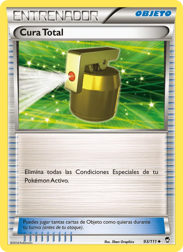 Cura Total · Puños Furiosos 93/111