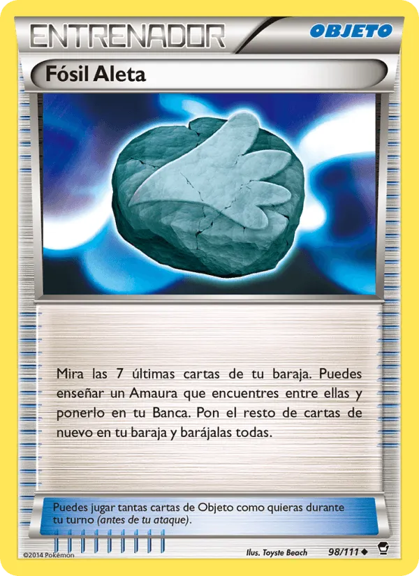 Fósil Aleta · Puños Furiosos 98/111