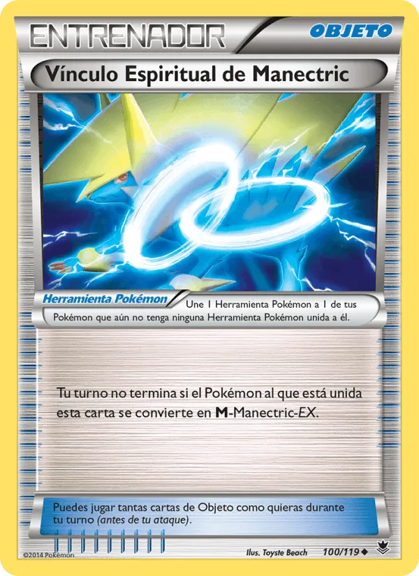 Vínculo Espiritual de Manectric · Fuerzas Fantasmales 100/119