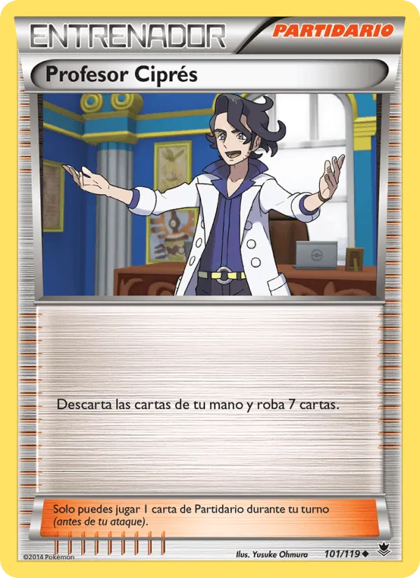 Profesor Ciprés · Fuerzas Fantasmales 101/119