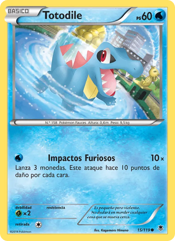 Totodile · Fuerzas Fantasmales 15/119