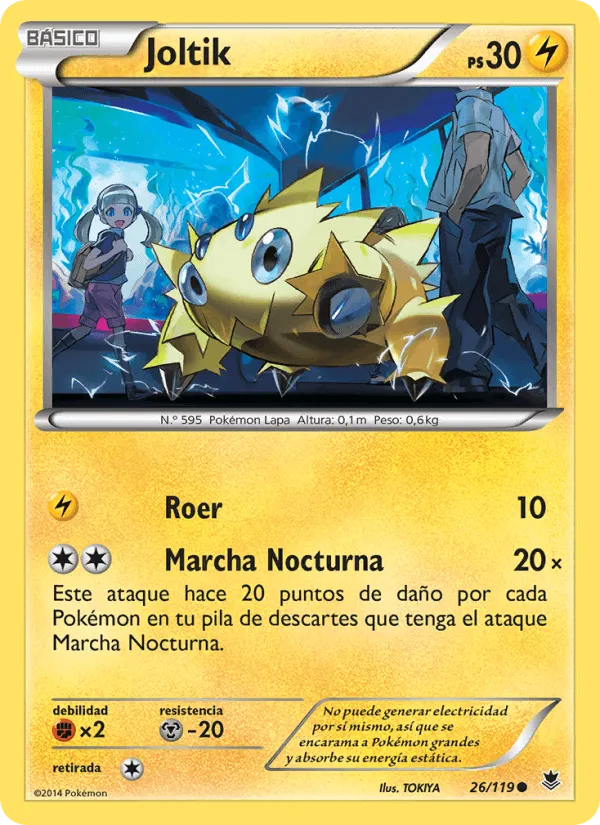 Joltik · Fuerzas Fantasmales 26/119