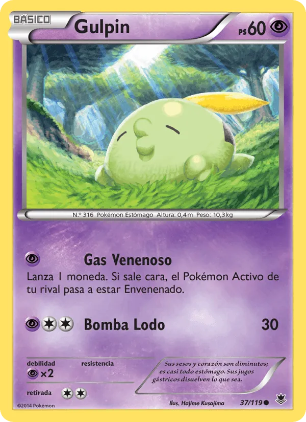 Gulpin · Fuerzas Fantasmales 37/119