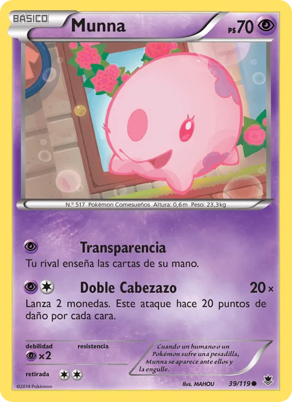 Munna · Fuerzas Fantasmales 39/119