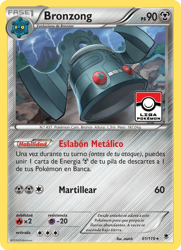 Bronzong · Fuerzas Fantasmales 61/119