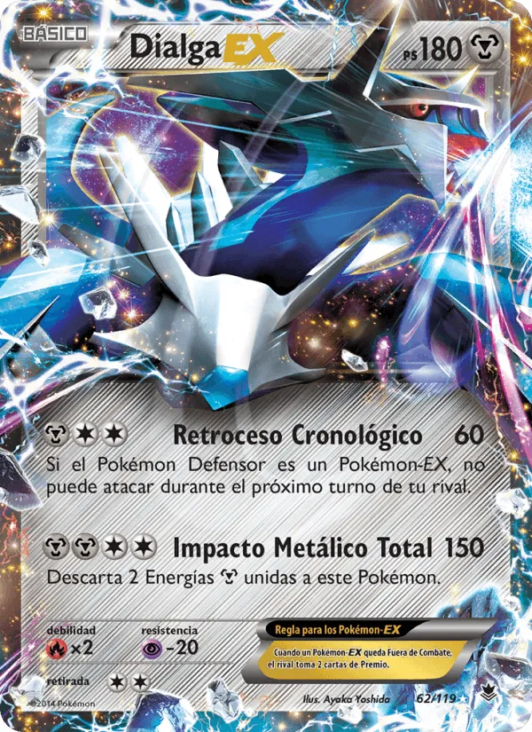 Dialga EX · Fuerzas Fantasmales 62/119