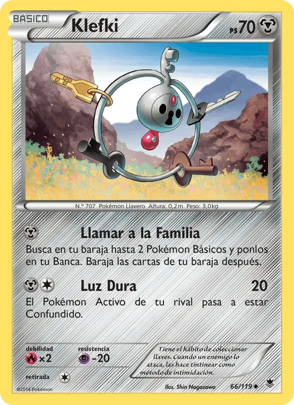 Klefki · Fuerzas Fantasmales 66/119