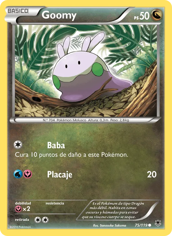 Goomy · Fuerzas Fantasmales 75/119