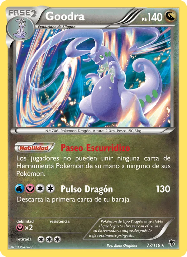 Goodra · Fuerzas Fantasmales 77/119