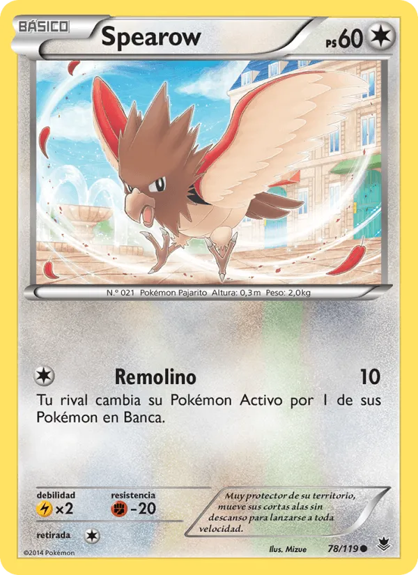 Spearow · Fuerzas Fantasmales 78/119
