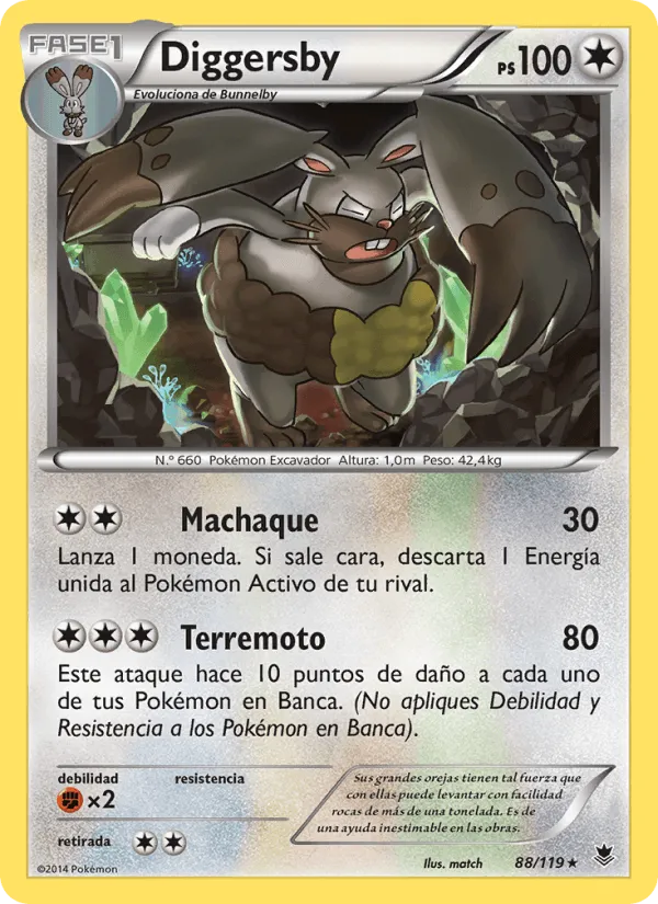 Diggersby · Fuerzas Fantasmales 88/119