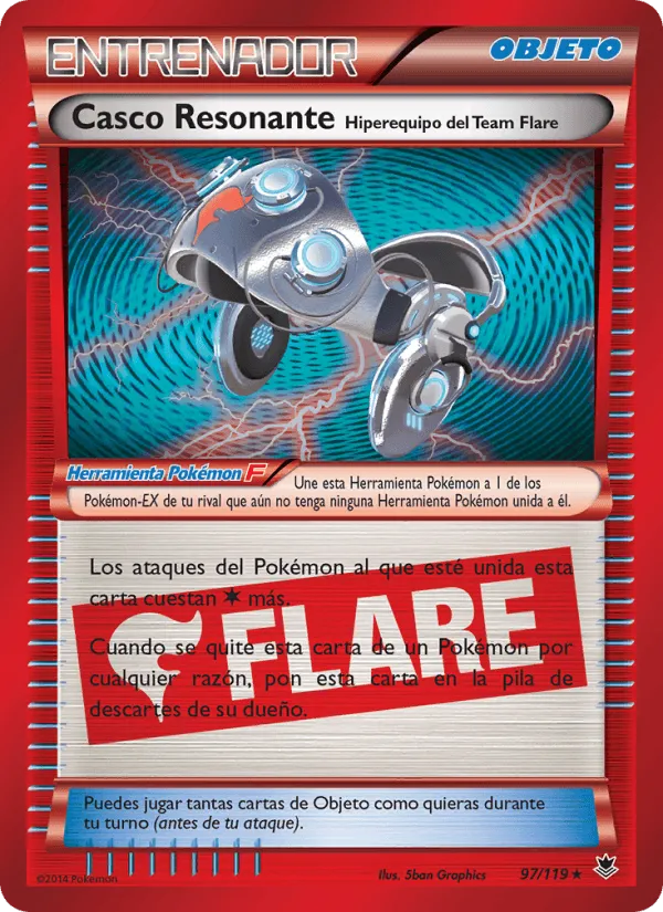 Casco Resonante Hiperequipo del Team Flare · Fuerzas Fantasmales 97/119